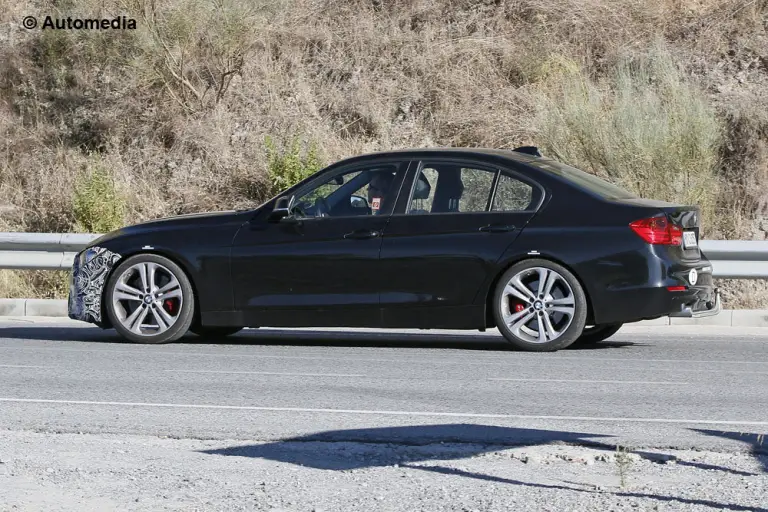 BMW Serie 3 2015 - Foto spia 07-08-2014 - 4