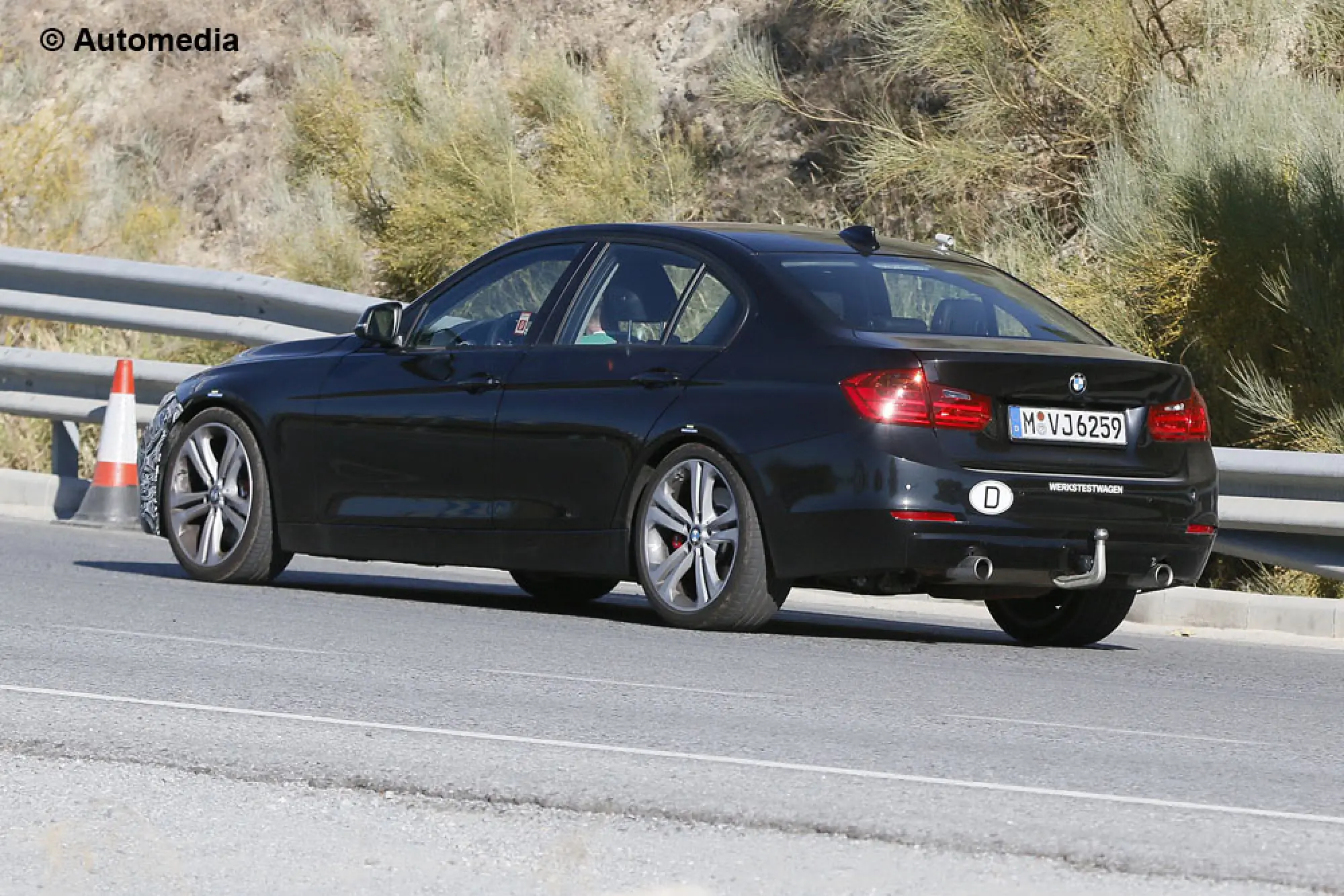 BMW Serie 3 2015 - Foto spia 07-08-2014 - 5