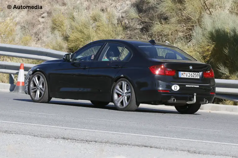 BMW Serie 3 2015 - Foto spia 07-08-2014 - 5