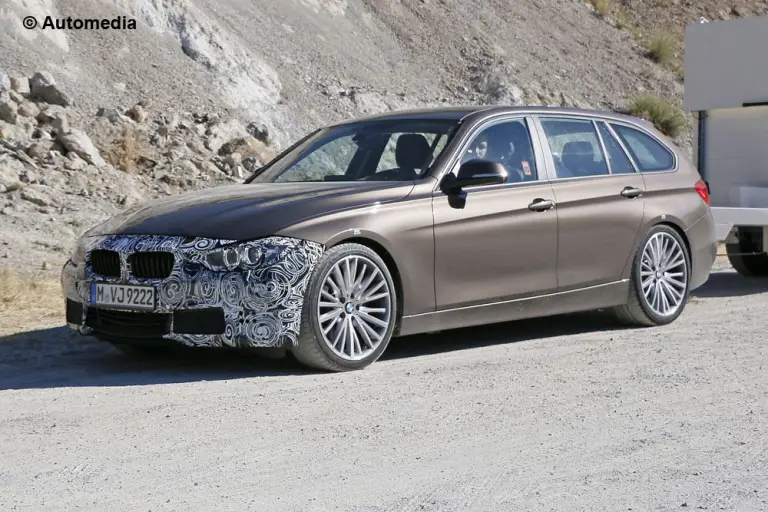 BMW Serie 3 2015 - Foto spia 07-08-2014 - 6