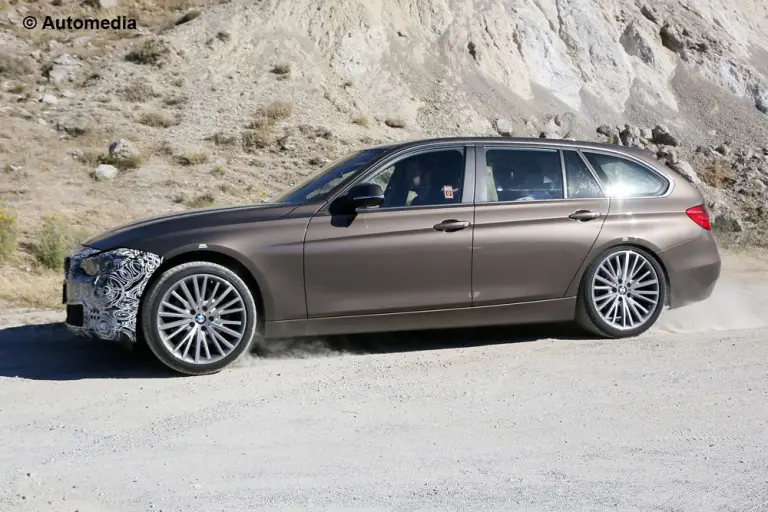 BMW Serie 3 2015 - Foto spia 07-08-2014 - 7