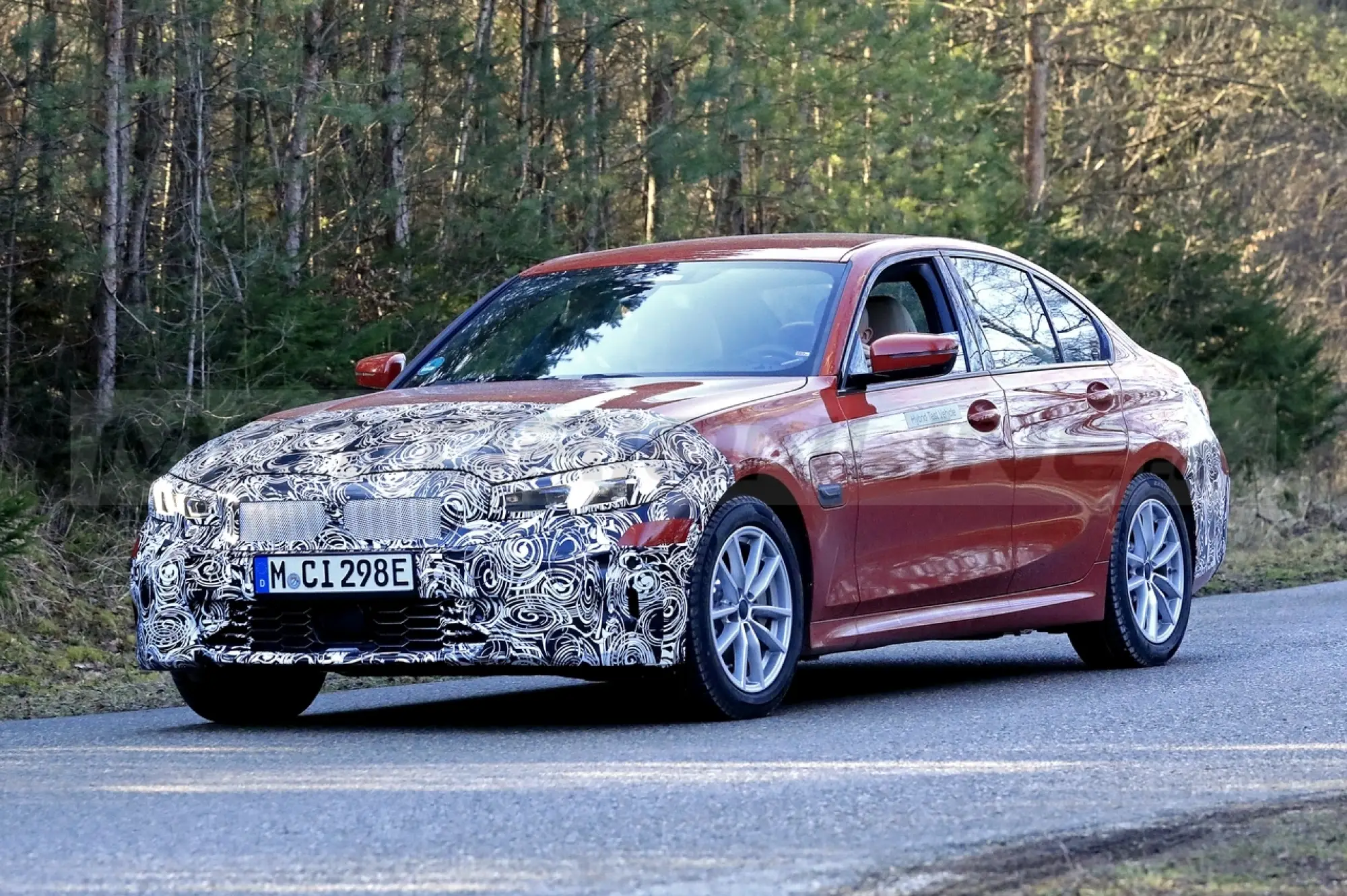 BMW Serie 3 2023 - Foto Spia 07-02-2022 - 1