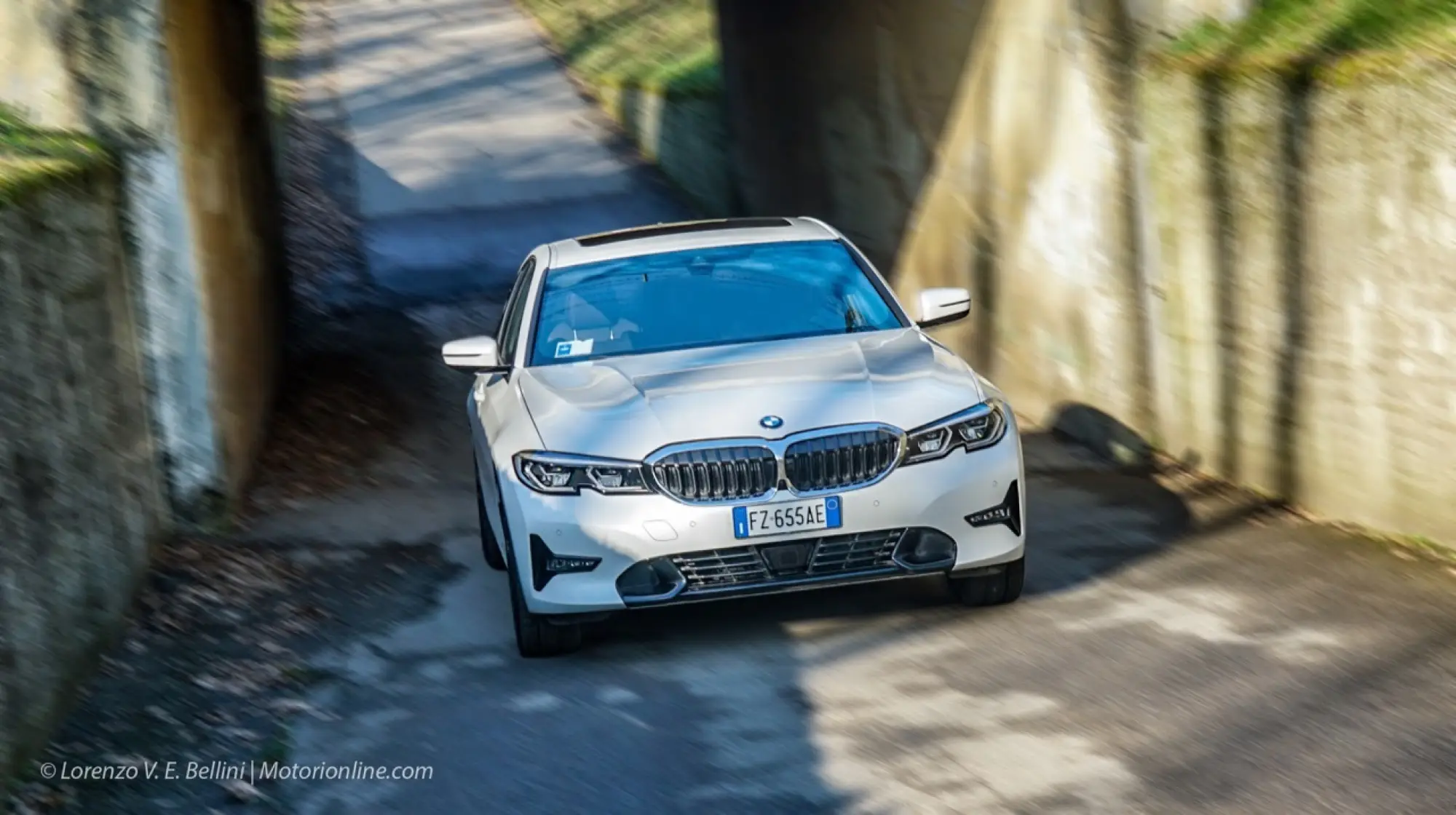 BMW Serie 3 330e 2020 - Prova su Strada - 58