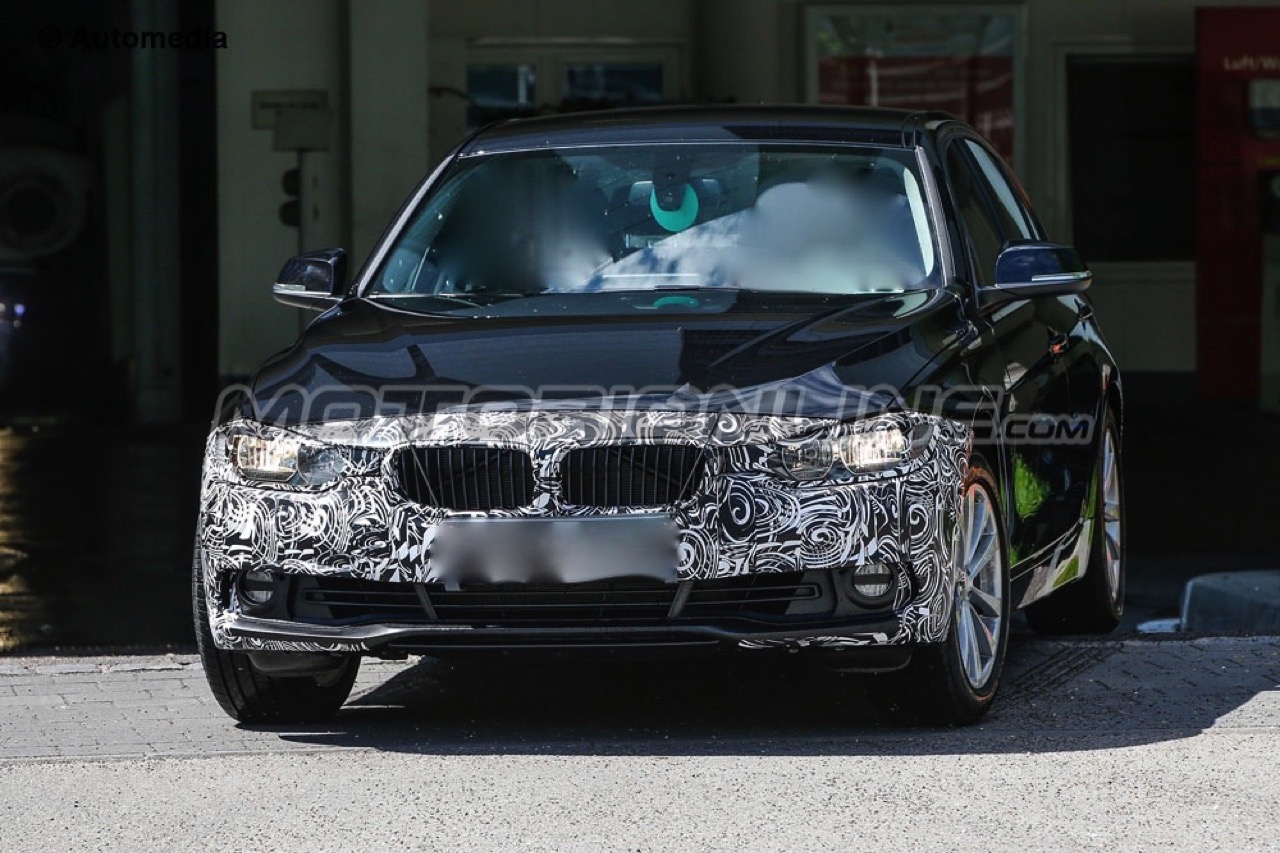 BMW Serie 3 facelift e M Sport 2015 - Foto spia 30-04-2015