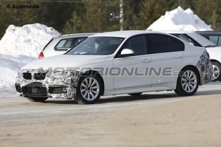 BMW Serie 3 facelift e M Sport 2015 - Foto spia 30-04-2015 - 11