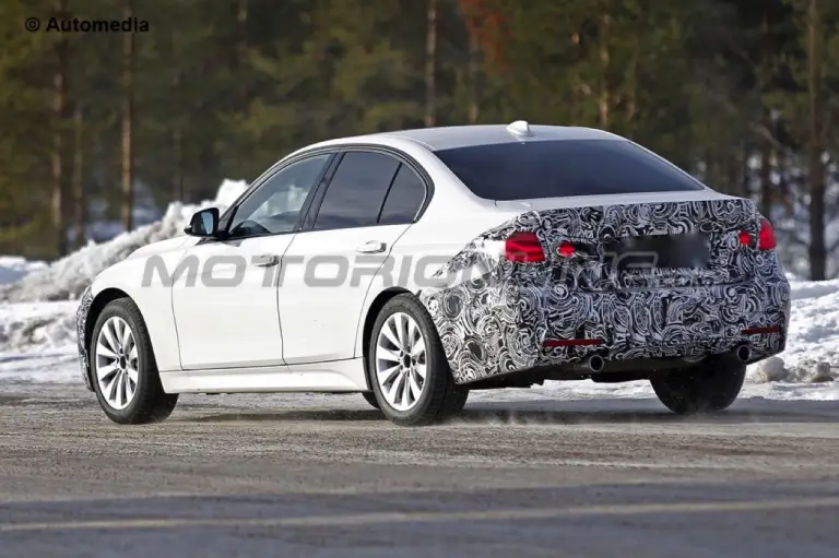 BMW Serie 3 facelift e M Sport 2015 - Foto spia 30-04-2015 - 14