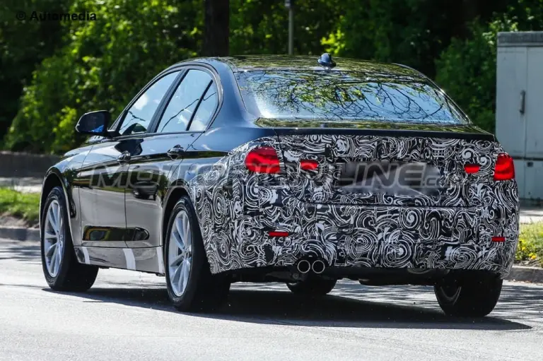 BMW Serie 3 facelift e M Sport 2015 - Foto spia 30-04-2015 - 7