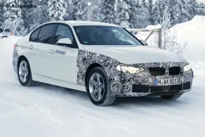 BMW Serie 3 facelift - foto spia gennaio 2015
