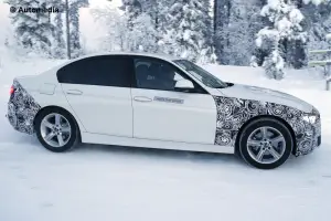 BMW Serie 3 facelift - foto spia gennaio 2015 - 4