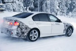 BMW Serie 3 facelift - foto spia gennaio 2015