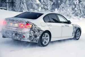 BMW Serie 3 facelift - foto spia gennaio 2015
