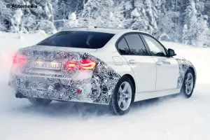 BMW Serie 3 facelift - foto spia gennaio 2015 - 7
