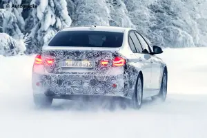 BMW Serie 3 facelift - foto spia gennaio 2015 - 8