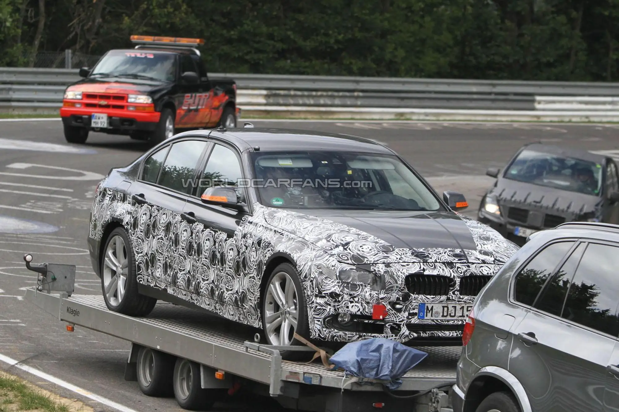 BMW Serie 3 foto spia luglio 2011 - 3