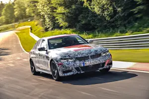 BMW Serie 3 - Foto test Nurburgring