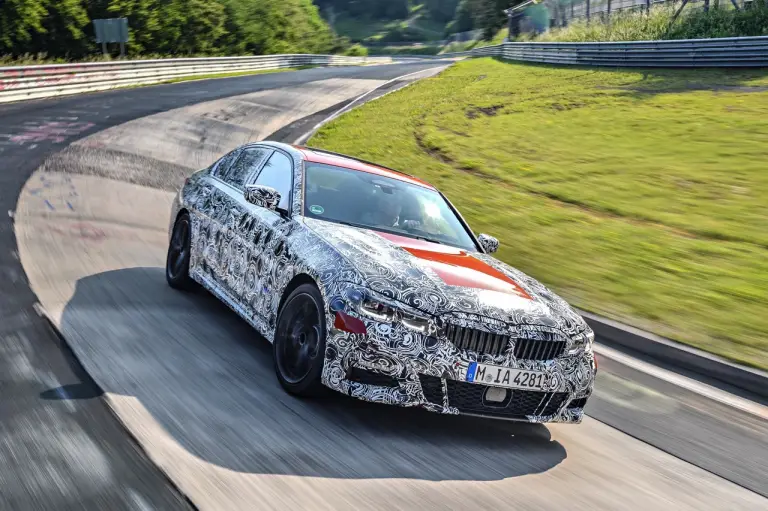 BMW Serie 3 - Foto test Nurburgring - 5