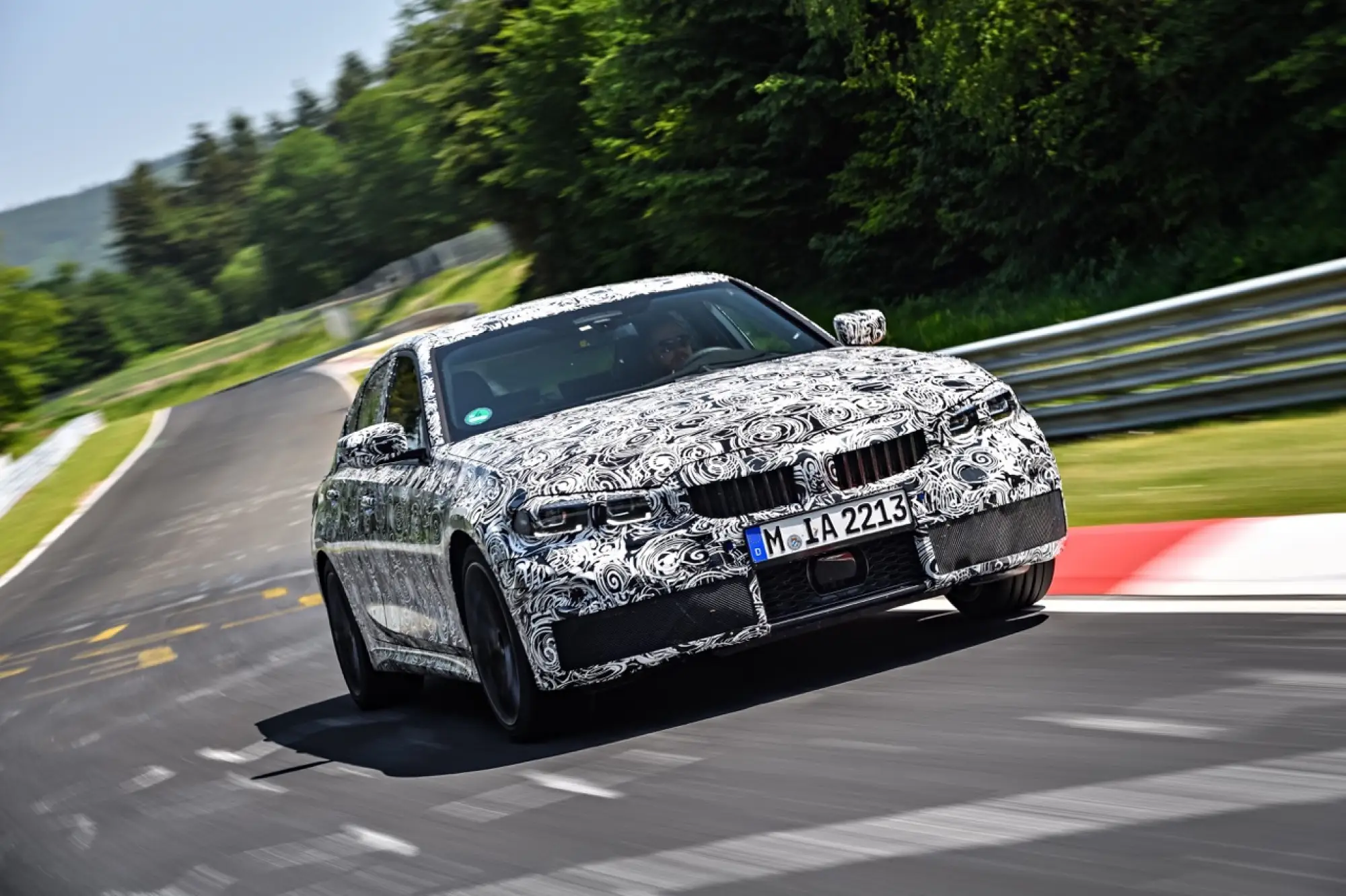 BMW Serie 3 - Foto test Nurburgring - 15