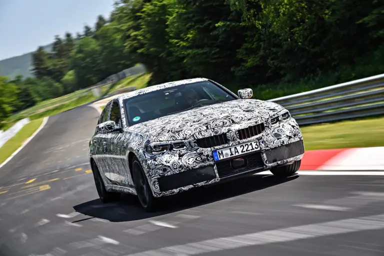 BMW Serie 3 - Foto test Nurburgring - 15