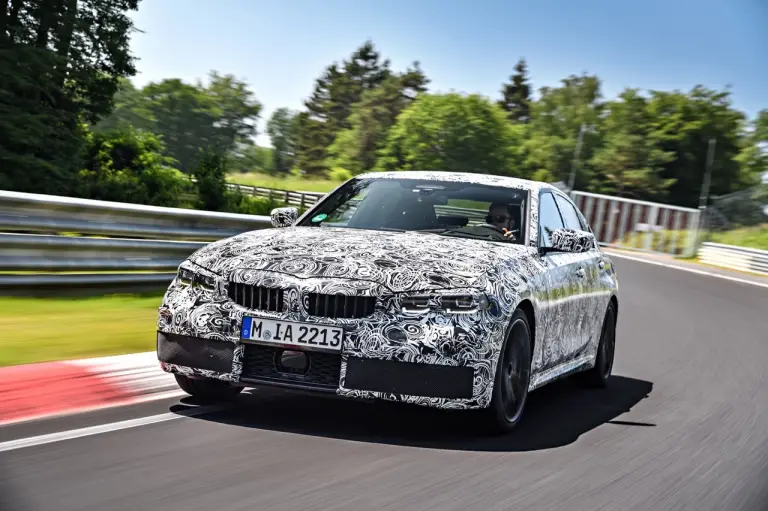 BMW Serie 3 - Foto test Nurburgring - 16