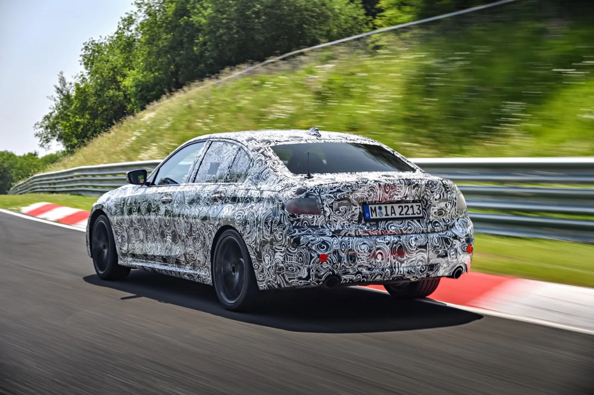 BMW Serie 3 - Foto test Nurburgring - 19