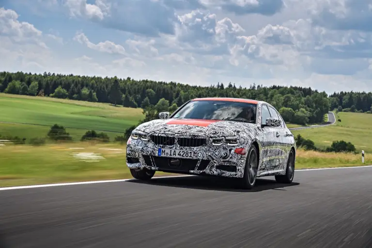 BMW Serie 3 - Foto test Nurburgring - 23