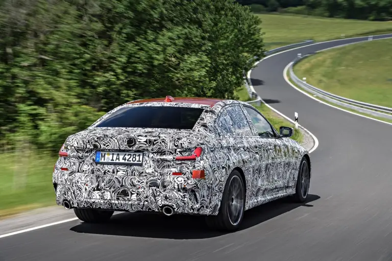 BMW Serie 3 - Foto test Nurburgring - 28