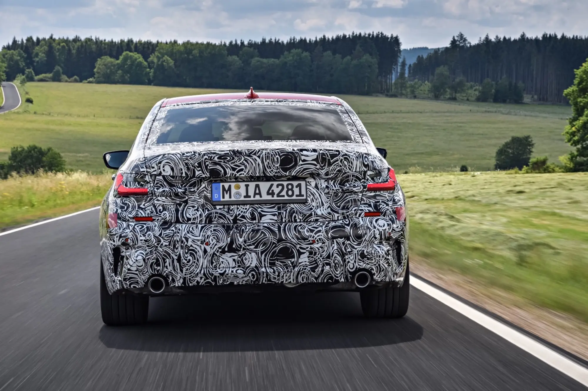 BMW Serie 3 - Foto test Nurburgring - 30