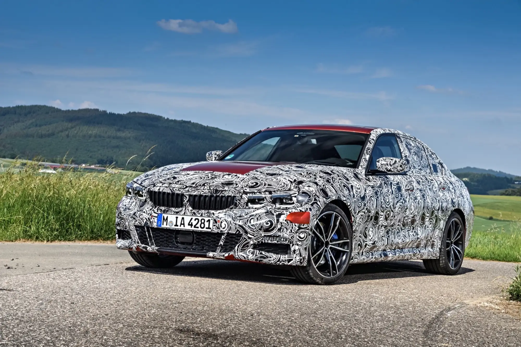 BMW Serie 3 - Foto test Nurburgring - 34