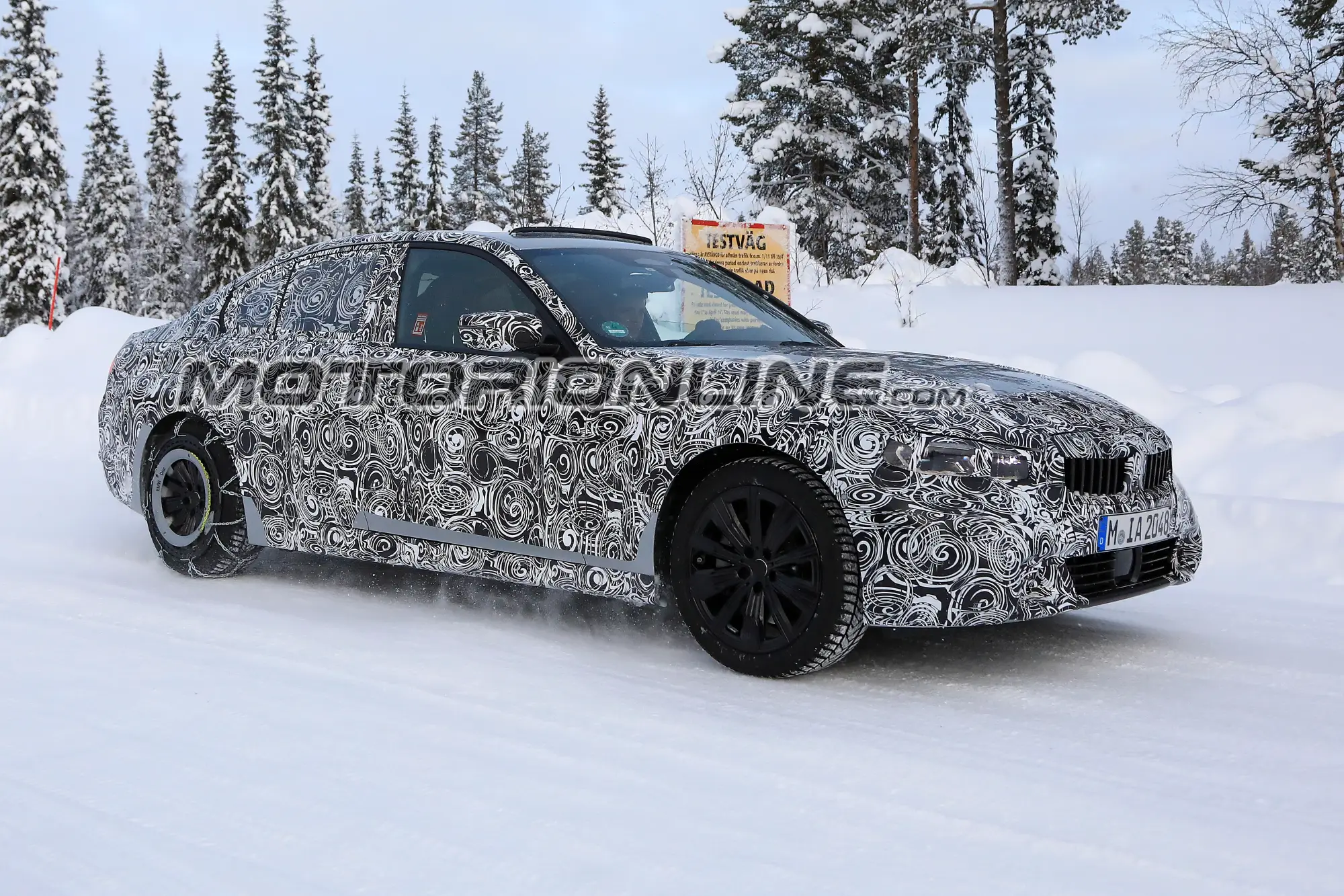 BMW Serie 3 G20 foto spia 6 febbraio 2018 - 2