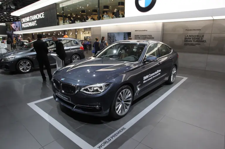 BMW Serie 3 Gran Turismo - Salone di Parigi 2016 - 6