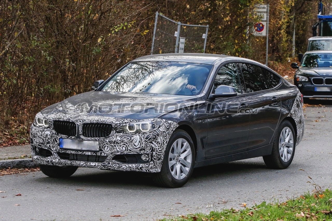 BMW Serie 3 GT MY 2016 - Foto spia 13-11-2015