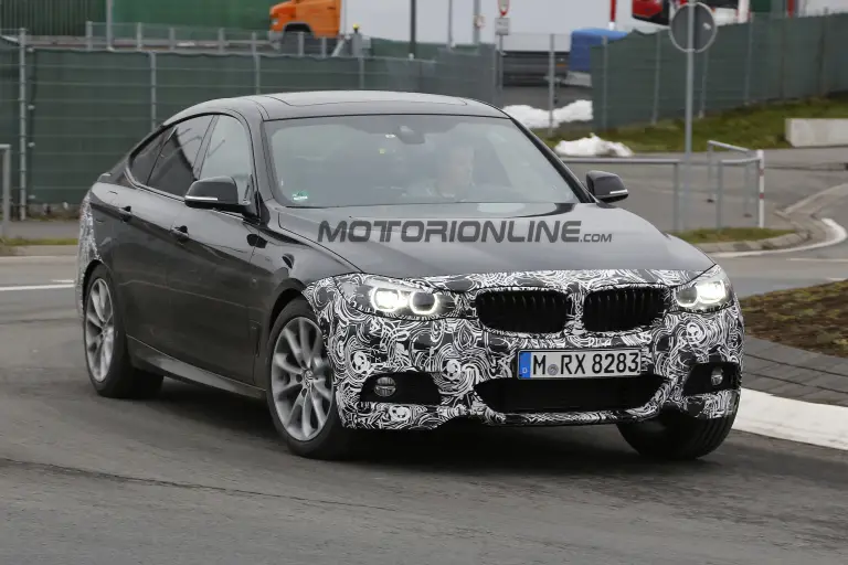 BMW Serie 3 GT MY 2017 - Foto spia 20-04-2016 - 11