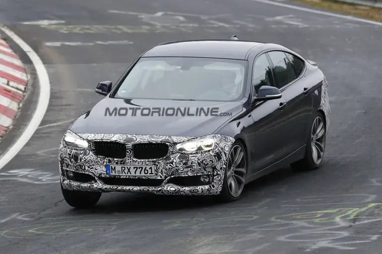 BMW Serie 3 GT MY 2017 - Foto spia 20-04-2016 - 2