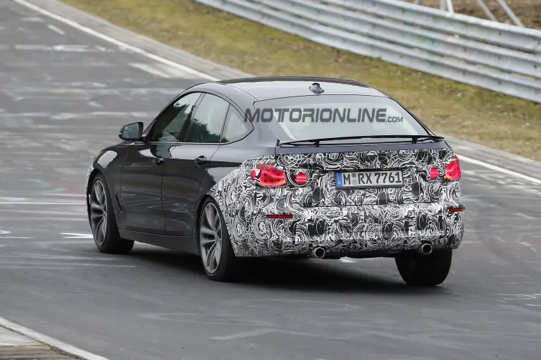 BMW Serie 3 GT MY 2017 - Foto spia 20-04-2016 - 7