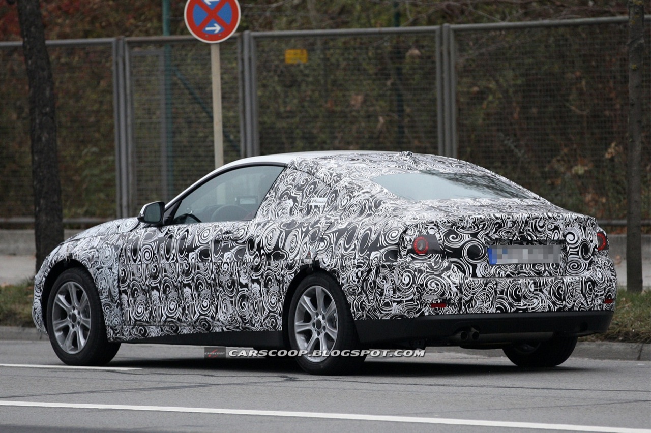BMW Serie 3 o Serie 4 coupe 2013 - Foto spia 18-01-2012