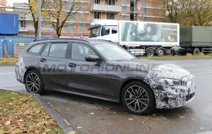 BMW Serie 3 Touring 2022 - Foto spia 03-11-2021