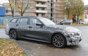 BMW Serie 3 Touring 2022 - Foto spia 03-11-2021