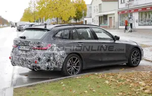 BMW Serie 3 Touring 2022 - Foto spia 03-11-2021