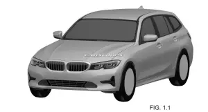 BMW Serie 3 Touring MY 2019 - Disegni brevetti