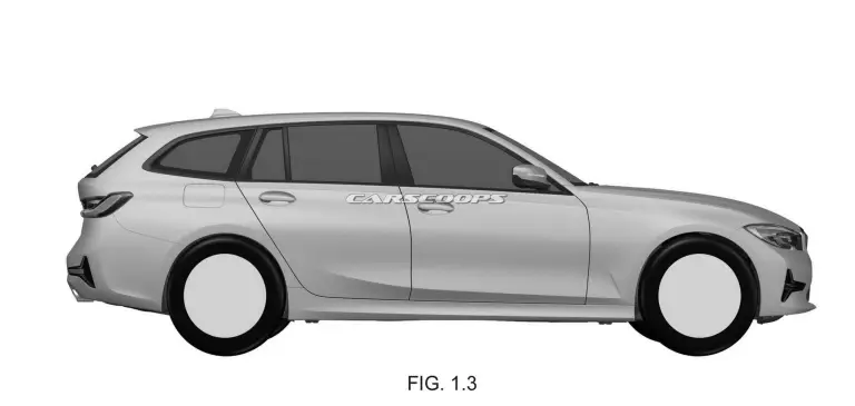 BMW Serie 3 Touring MY 2019 - Disegni brevetti - 5