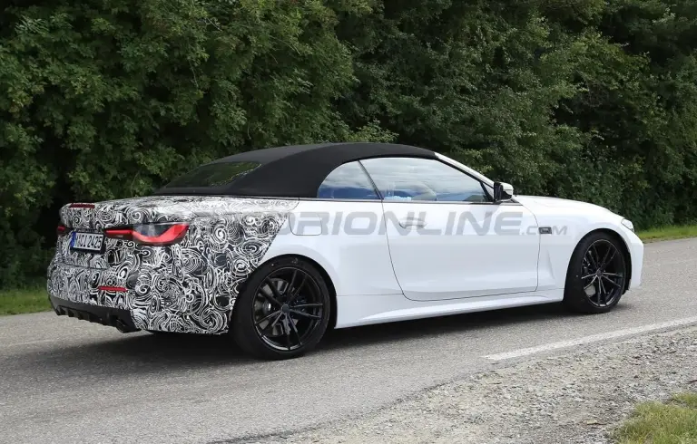 BMW Serie 4 Cabrio 2020 - Foto spia 14-08-2020 - 4
