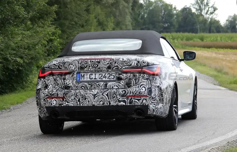 BMW Serie 4 Cabrio 2020 - Foto spia 14-08-2020 - 8