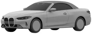 BMW Serie 4 Cabrio 2021 - Disegni brevetto
