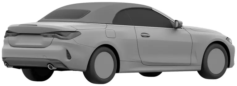 BMW Serie 4 Cabrio 2021 - Disegni brevetto - 6