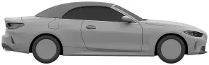 BMW Serie 4 Cabrio 2021 - Disegni brevetto - 5