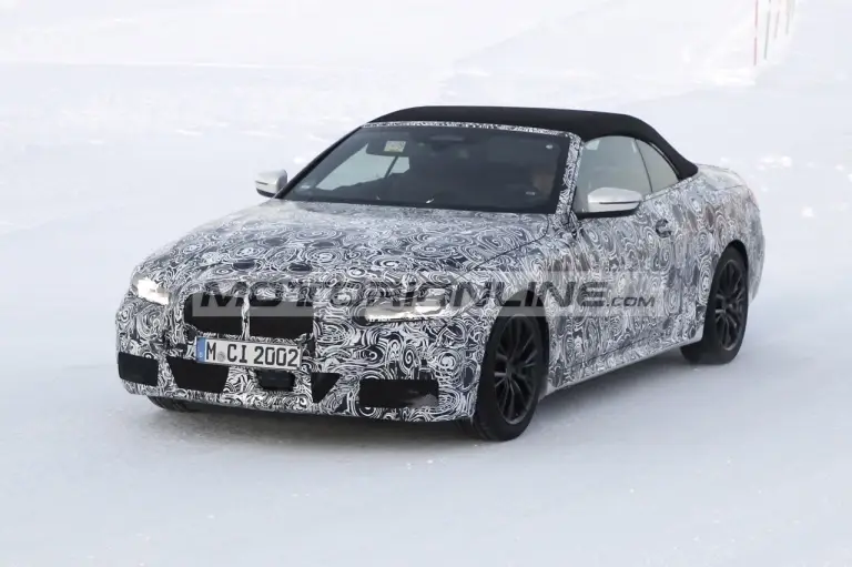 BMW Serie 4 Cabrio - Foto spia 25-2-2020 - 3