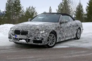 BMW Serie 4 Cabrio foto spia 25 marzo 2019