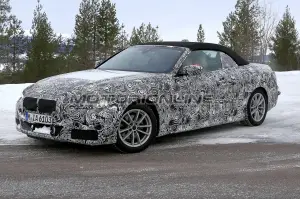 BMW Serie 4 Cabrio foto spia 25 marzo 2019