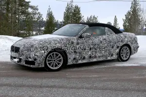 BMW Serie 4 Cabrio foto spia 25 marzo 2019