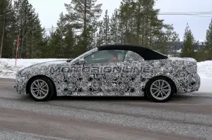 BMW Serie 4 Cabrio foto spia 25 marzo 2019